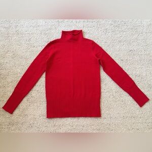 French Connection Red Turtleneck